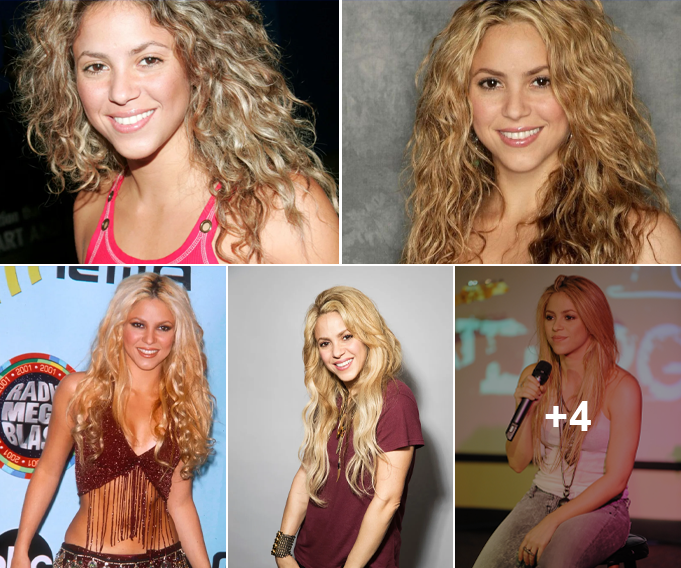 “From Young Star to Icon: Shakira’s Evolving Beauty Journey”