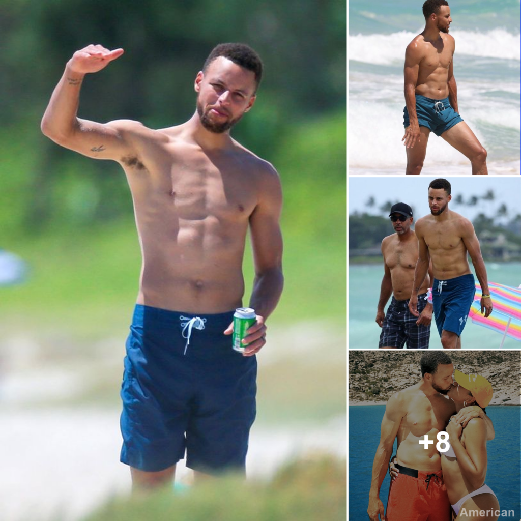 “Blessed by the Beach: Ayesha and Stephen Curry’s Shirtless Summer Getaway”